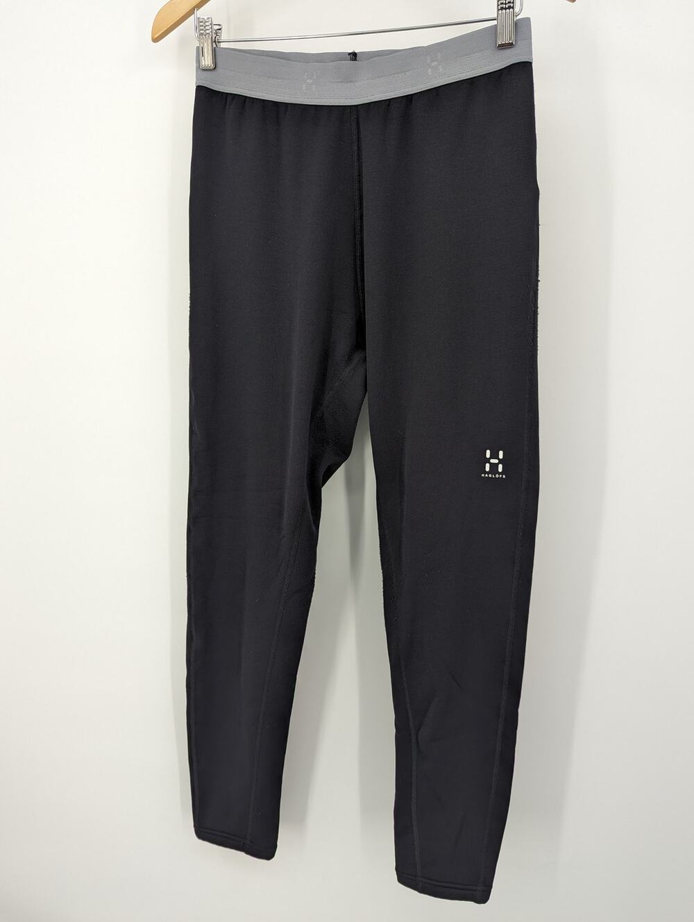 Haglofs Polartec Fleece Base Layer Pants Mens XXL Black Thermal Stretch